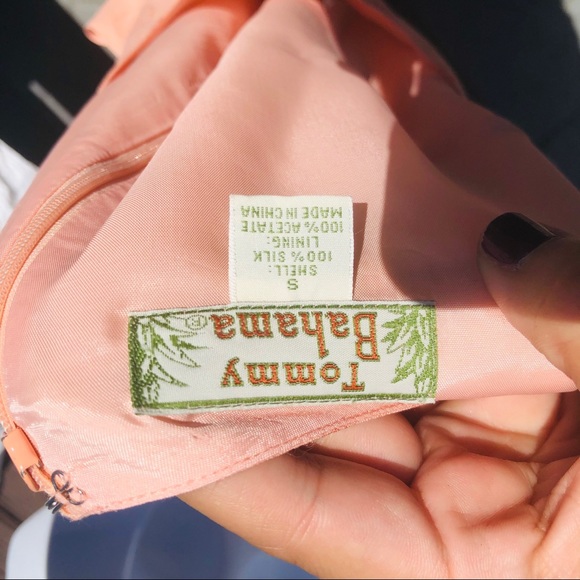 Tommy Bahama Peach Floral Women's Top Size Small - Picture 6 of 8